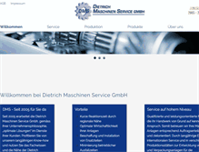 Tablet Screenshot of dms-info.ch